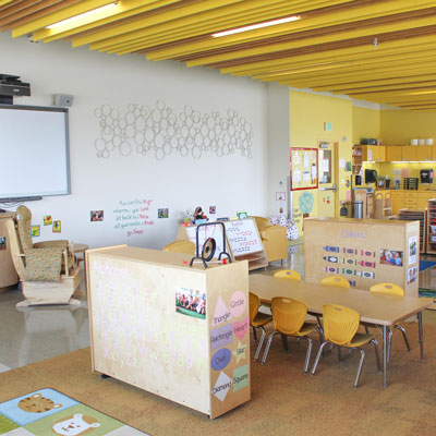 preschool classroom used in childcare for preschoolers