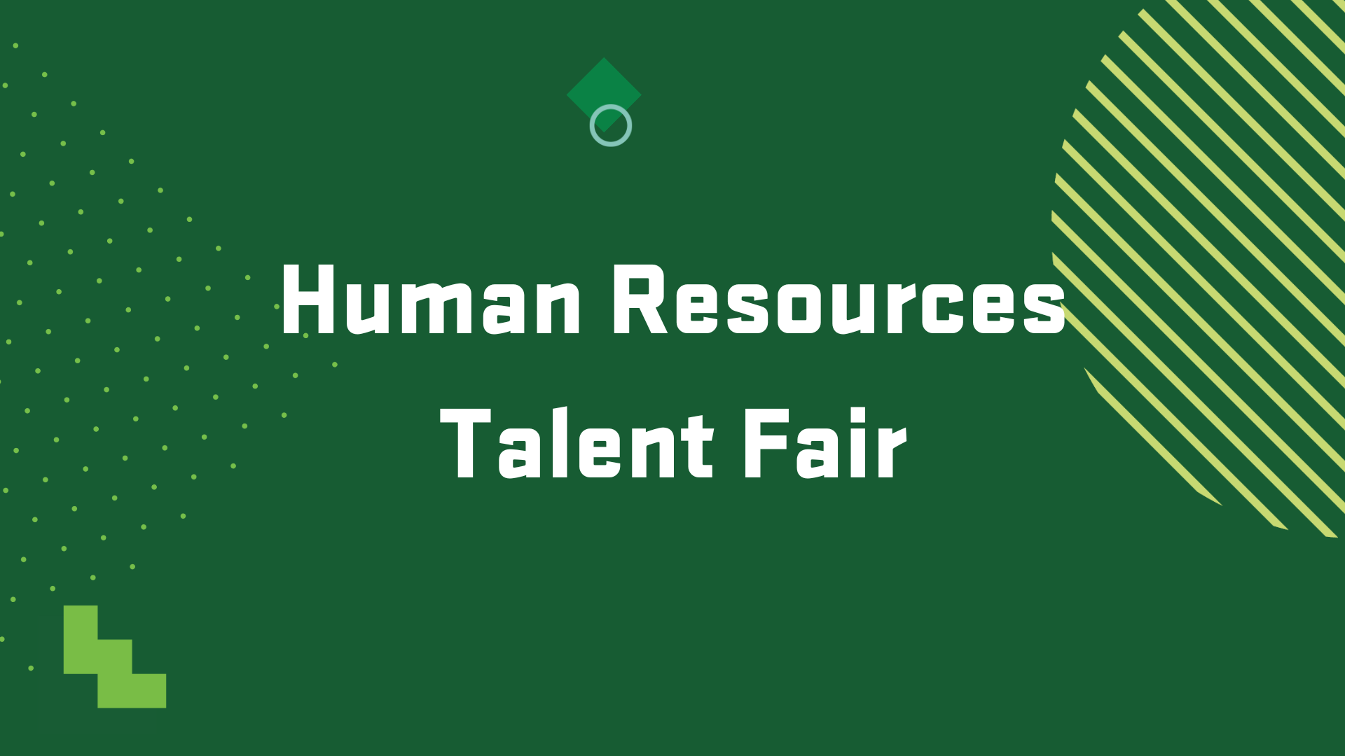 Human Resources Talent Fair event graphic, April 24, 2025 @ 7 p.m. in KB 401.