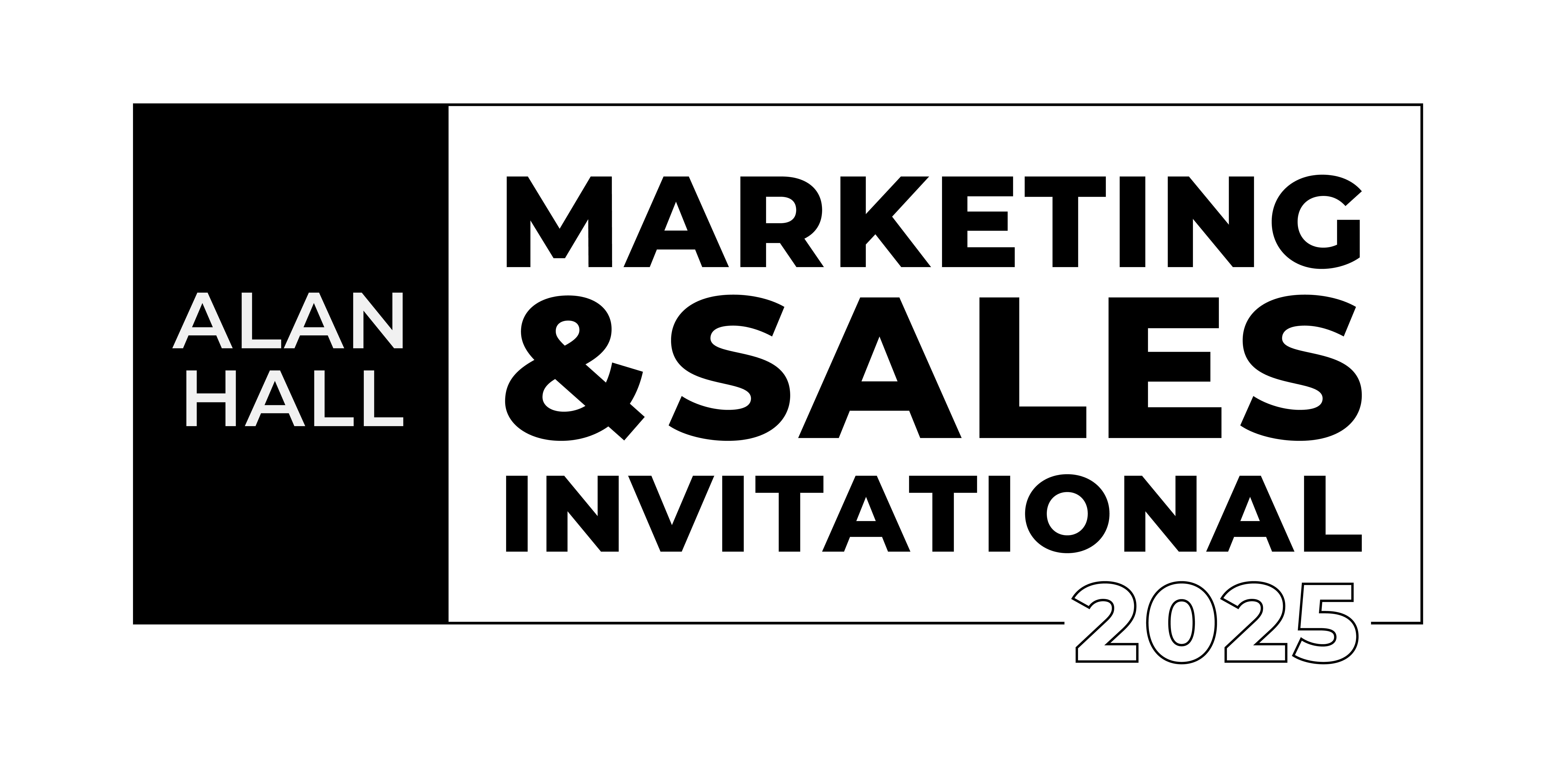 alan hall logo image of a logo for the 2025 alan hall marketing and sales invitational hosted by utah valley university