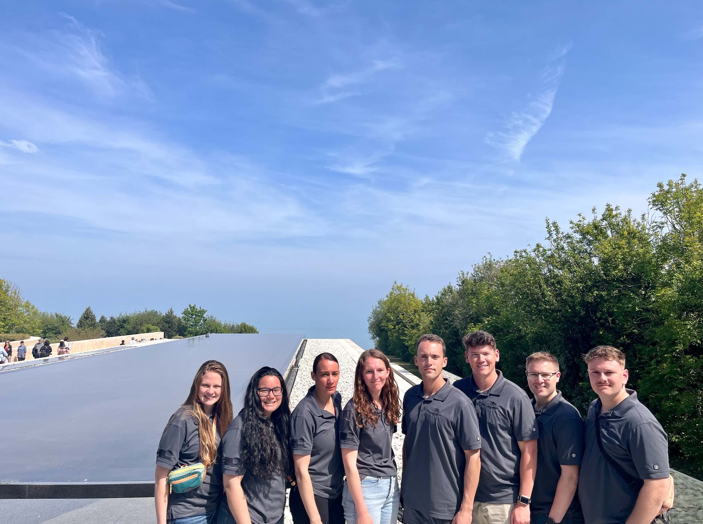 UVU ROTC student cadets visit Normandy and stand on Pegasus Bridge